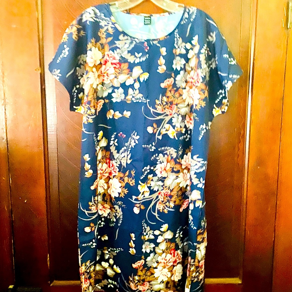 Shein Short Sleeve Column Dress